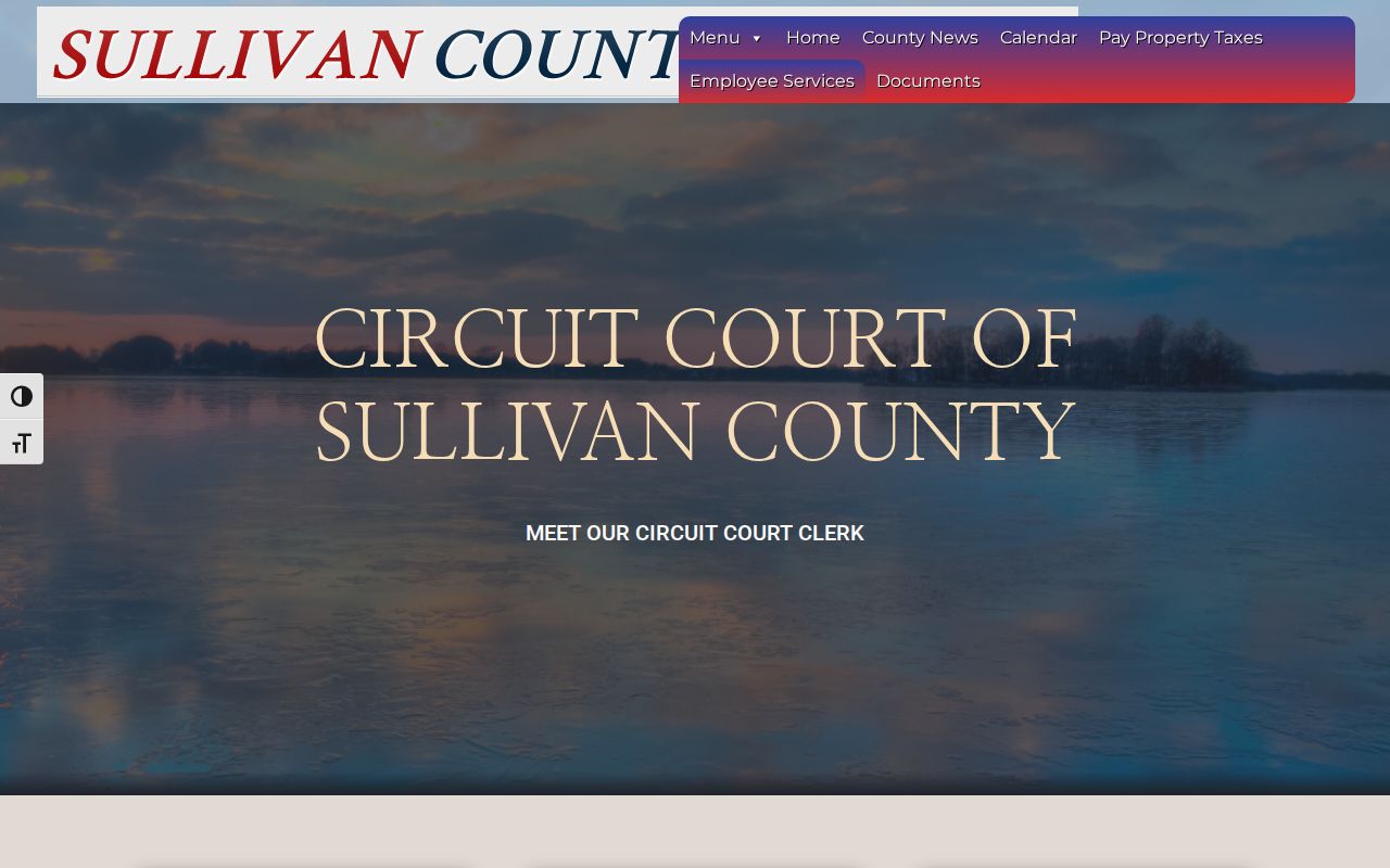 Sullivan County court contacts for released inmate orders