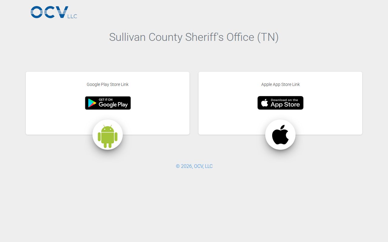 Sullivan County released inmate mugshot official sheriff app source